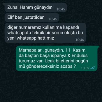 Justatil.com Tur Rezervasyonunda Büyük Hayal Kırıklığı