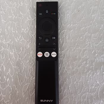 Sunny Hiçbir Özelliği Olmayan Farklı Bir Kumanda Verilmesi