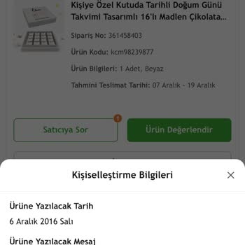 Çiçek Sepeti Şaşırtmadı. Son Siparişim.