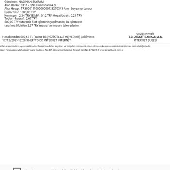 Başak Tan Official (basakgrouptr) Yanıltıcı İş Pratikleri Ve Haksız Talepler