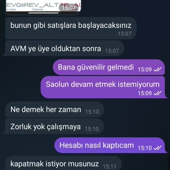 Görev Yap Para Kazan Güvensiz Hesap Kapatma Endişesi