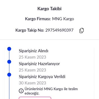 MNG Kargo'nun Teslim Etmediği Ürün