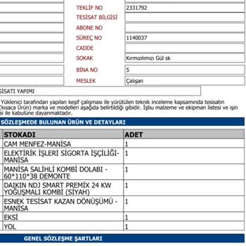 Daikin Kombi Migros Hediye Çeki
