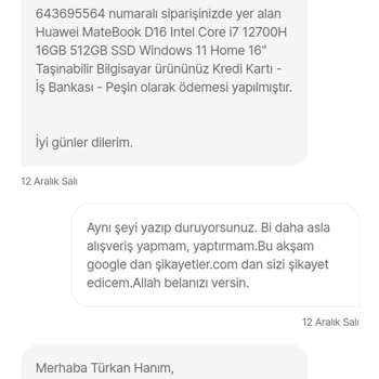 Hepsiburada Tüm Param İznim Olmadan Kullanıldı