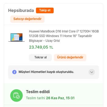 Hepsiburada Tüm Param İznim Olmadan Kullanıldı