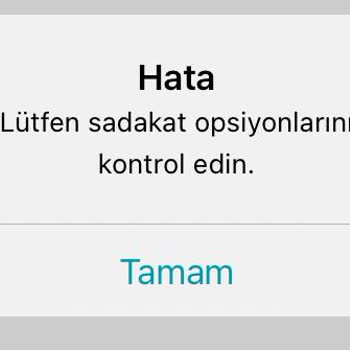 Watsons Uygulamasına Üye Olamıyorum