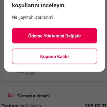Yemeksepeti Kuponumu Kullanamıyorum Lütfen Yardım Eder Misiniz