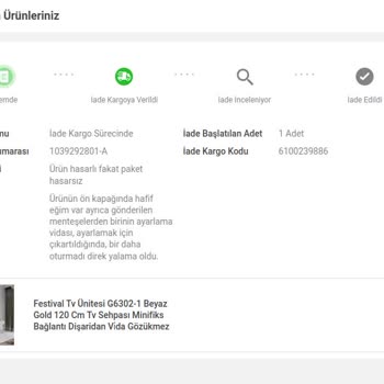 Koçtaş Ürün İade Edememek