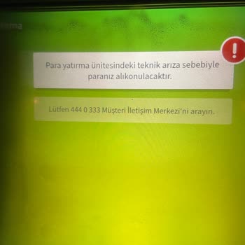 Garanti Bankası ATM'si Paramı Alıkoydu