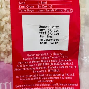 BİM Tarihi Olduğu Halde Bozuk Ürün E Yeni Tarih Verilerek Satılması