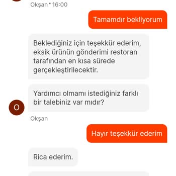 Burger King Eksik Sipariş, Para İadesi, İhmalsizlik