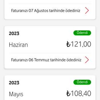 Vodafone Faturanın Yüksek Gelmesi