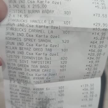 Carrefour Burma Kadayıf Balık Kokusu