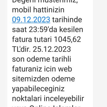Türk Telekom Haksız Adaletsiz Fatura