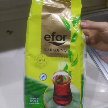 BİM Efor Çay Bergamot Aroma Yazısı Nerede