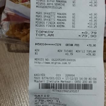 Migros Raf İle Kasa Fiyatları Aynı Değil.