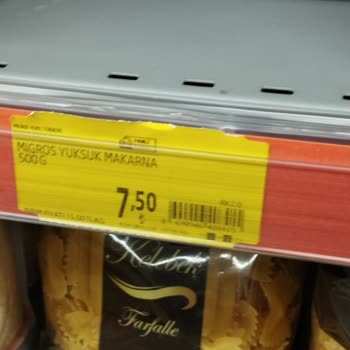 Migros Raf İle Kasa Fiyatları Aynı Değil.