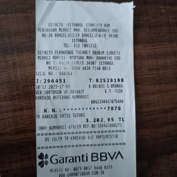 DeFacto İade İşlemi Sağlayamıyor!