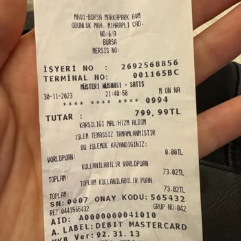 Mavi Ürün Faturasının Bulunamaması
