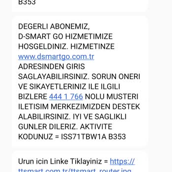 0850 484 17 14 TT Smart Türk Telekomuz Diyerek Benden 2000 TL Aldı
