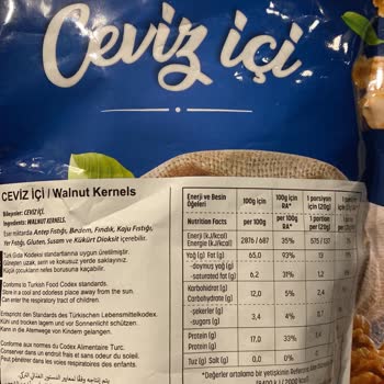 Emsal Kuruyemiş Emsal Marka Ceviz Kötü Acı Tat