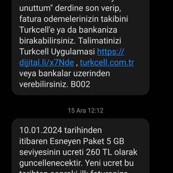 Turkcell Sürekli Yapılan Adaletsiz Zam