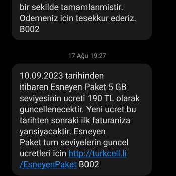 Turkcell Sürekli Yapılan Adaletsiz Zam