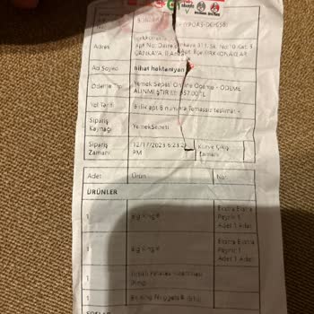 Burger King Yanlış Sipariş Teslimi