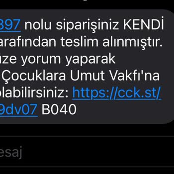 ÇiçekSepeti Woosen Ürünüm Teslim Edildi Gözüküyor Ama Edilmedi