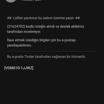 Tinder Üyelik İptali Ve Para İadesi