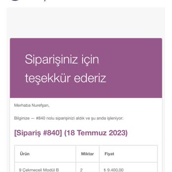 MasaLina Ayna Design Hasarlı Ürün Ve Mağduriyetim