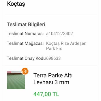 Koçtaş Hızlı Teslimat Hayal Kırıklığı