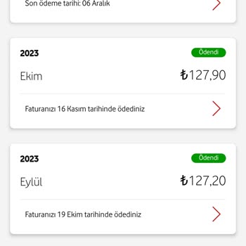 Vodafone Kısıtlama Ücreti Ve Faturadan İadesi Talebi
