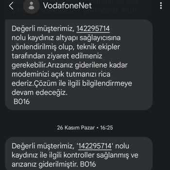 Vodafone Net Ev İnterneti Bağlantı Sorunu