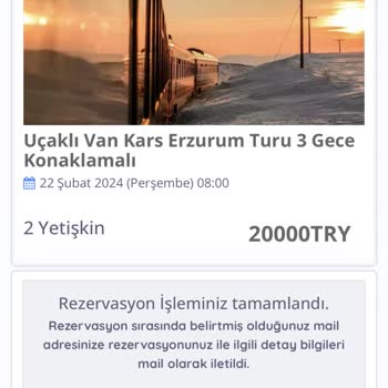 Turlasana Turu İptal Ettiğim Halde Dönüş Yapılmıyor