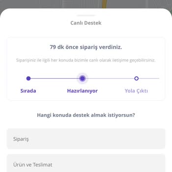 Getir Marketten Sipariş Veremiyorum
