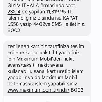 Bilgim Dışında Moka Zara'dan Yapılan Alışveriş