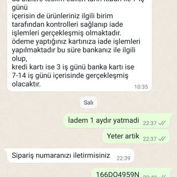 Tudors İade Param Yatmadı