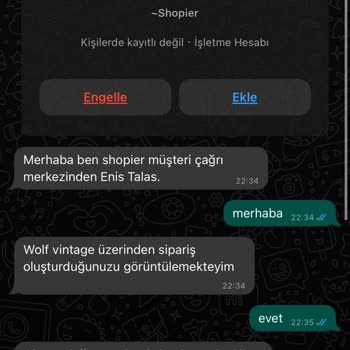 Wolfvintagee (Instagram) Instagram'da Hayali Satış Yapan Vintage Ürün Sayfaları