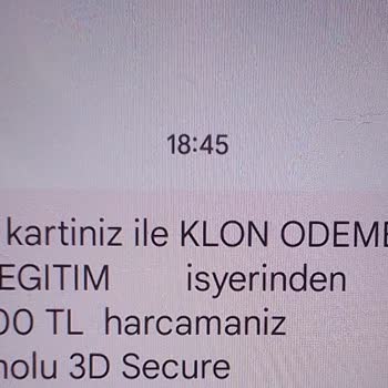 Akbank Klon Ödeme Adına Çekilen Para Bloke Koyulması İadesini İstiyorum