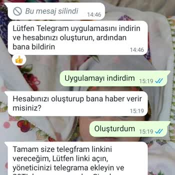 Telegram Evlere Ek İş Ve Çevrim İçi Müşteri Hizmetleri Başvurusu