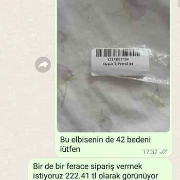 Modaselvim Değişimini İstediğim Ürünlerimi Fiyat Artışı Nedeniyle İade Yapmaları