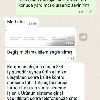 Modaselvim Değişimini İstediğim Ürünlerimi Fiyat Artışı Nedeniyle İade Yapmaları