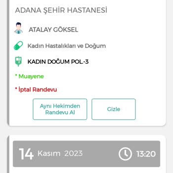 MHRS (Merkezi Hekim Randevu Sistemi) Randevu İptalleri Endişelendiriyor!