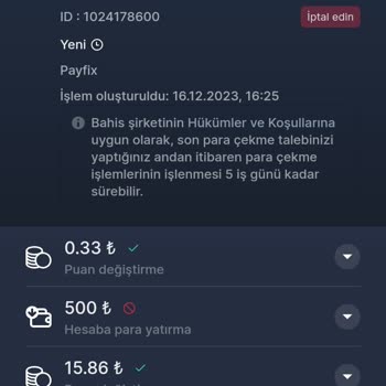 7Slots Para Çekme İşlemi Gerçekleşmiyor