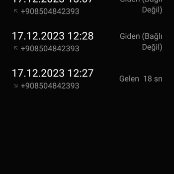 0850 484 23 93 Şüpheli Numaralar