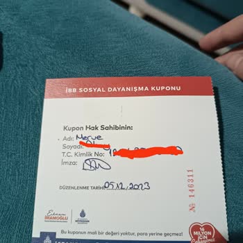 İBB - İstanbul Büyükşehir Belediyesi Sosyal Ekonomi Destek Başvurusunun İşleme Alınma Süreci Hakkında Bilgilendirme