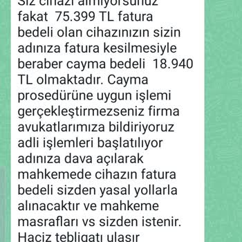 Vinus.telekom (Instagram) Vinus Telekom'dan Şikayetçiyim