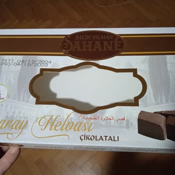 Şahane Pişmaniye Şahane Markalı Çikolatalı Saray Helvası Paketleme Şikayeti