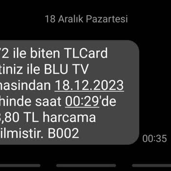 Blutv Üyelik Ücreti İade Talebi